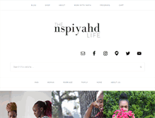 Tablet Screenshot of nspiyahdlife.com